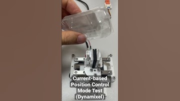 Current-based Position Control Mode Test of Dynamixel Servo with ATOM Lite