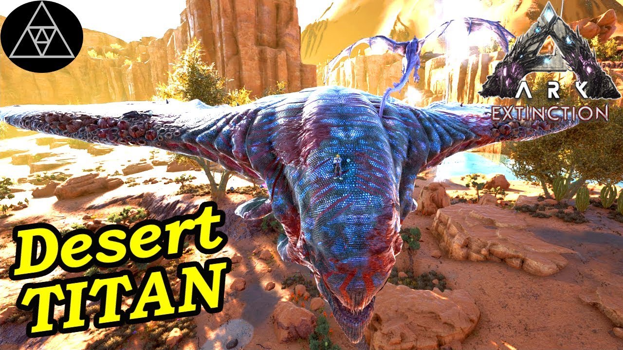 titan attacks ark desert