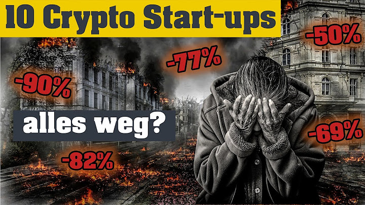 Was ist aus 10 Crypto Start-ups geworden? Update! alles weg? Investieren in Start-ups