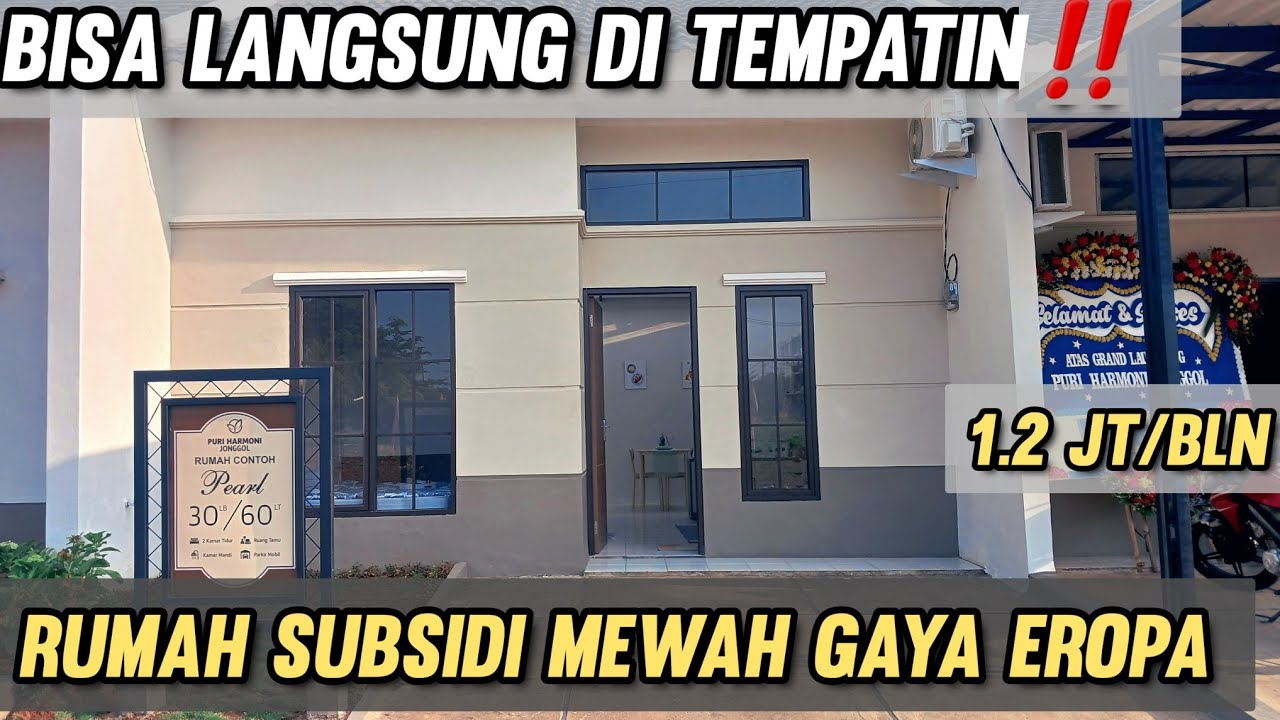RUMAH SUBSIDI TERBAIK DI TAHUN 2024‼️