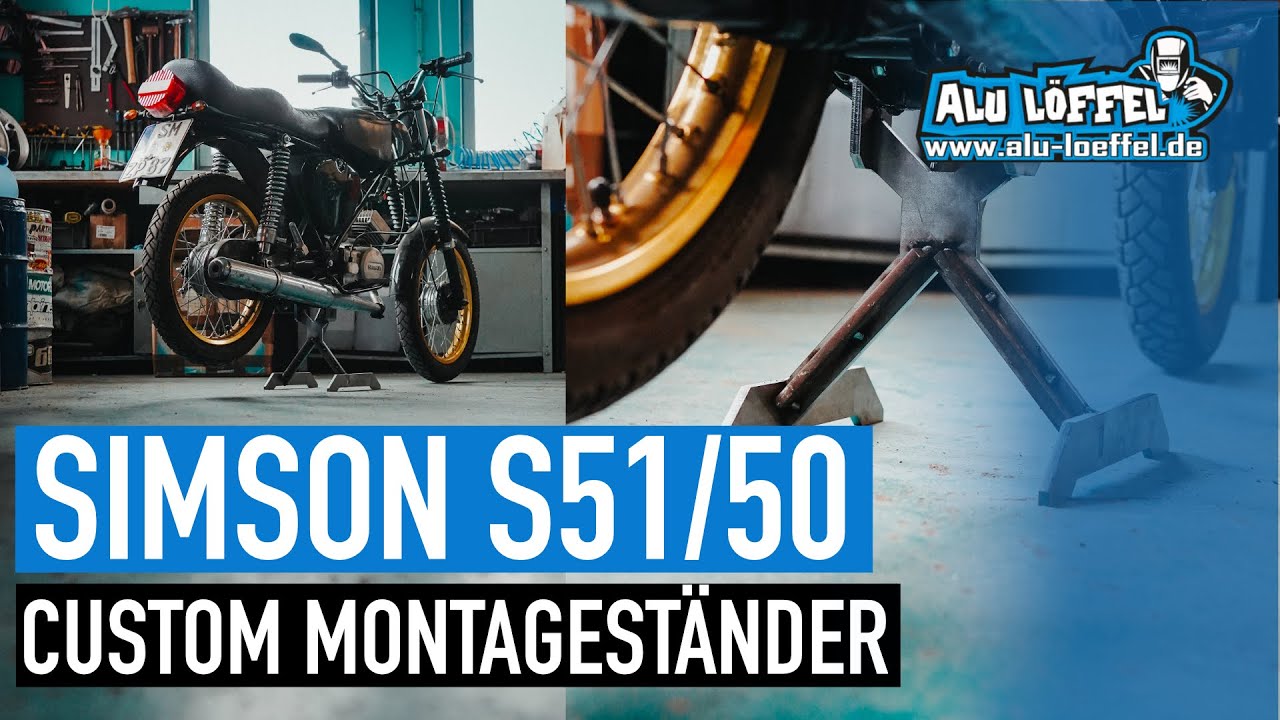 Spannvorrichtung V034 Montageständer Für Simson S50 KR51, 199,95