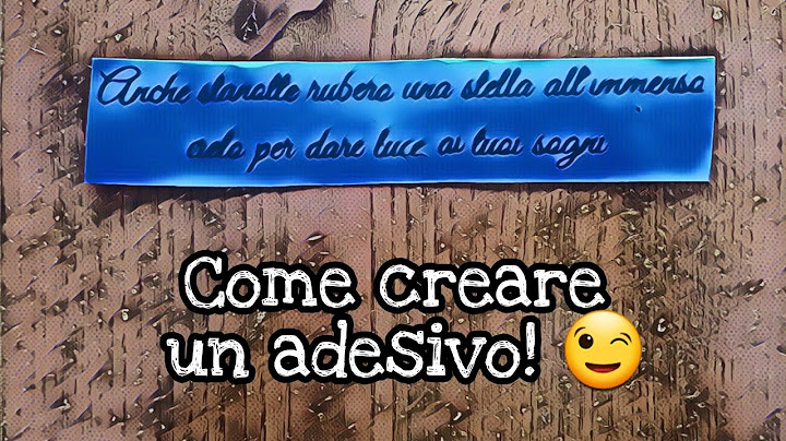 Tutorial | Come creare un adesivo /stickers in casa | Fai da te! 💪😎✌