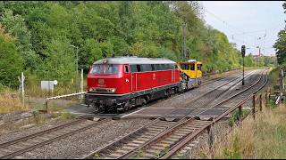 Sinntal: Roland Sandkuhl mit V 169/BR 219 und Anhang