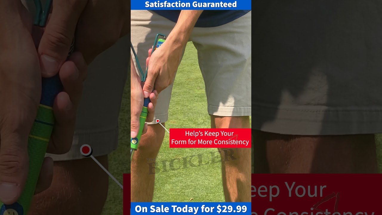 The Best Putting Aid on the Market! The Bickler Putting Trainer
