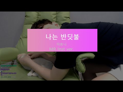 따효니 - 나는 반딧불 노래방(MR inst ver)