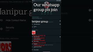 Pls Join Our Whatsapp Group manipur