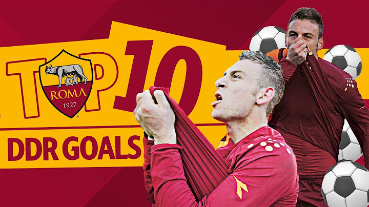 TOP 10 DANIELE DE ROSSI GOALS | AS ROMA