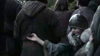King Robert meets Ned Stark At Winterfell- GOT S01