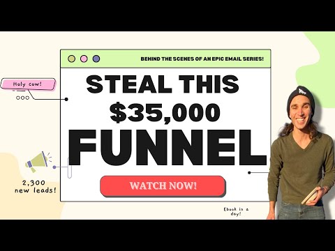 Here's a $35,000 email funnel idea you should steal ...