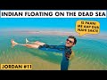 INDIAN FLOATING ON THE DEAD SEA, JORDAN