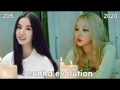 GFRIEND MV EVOLUTION | EUNHA 은하 [2015 - 2020]