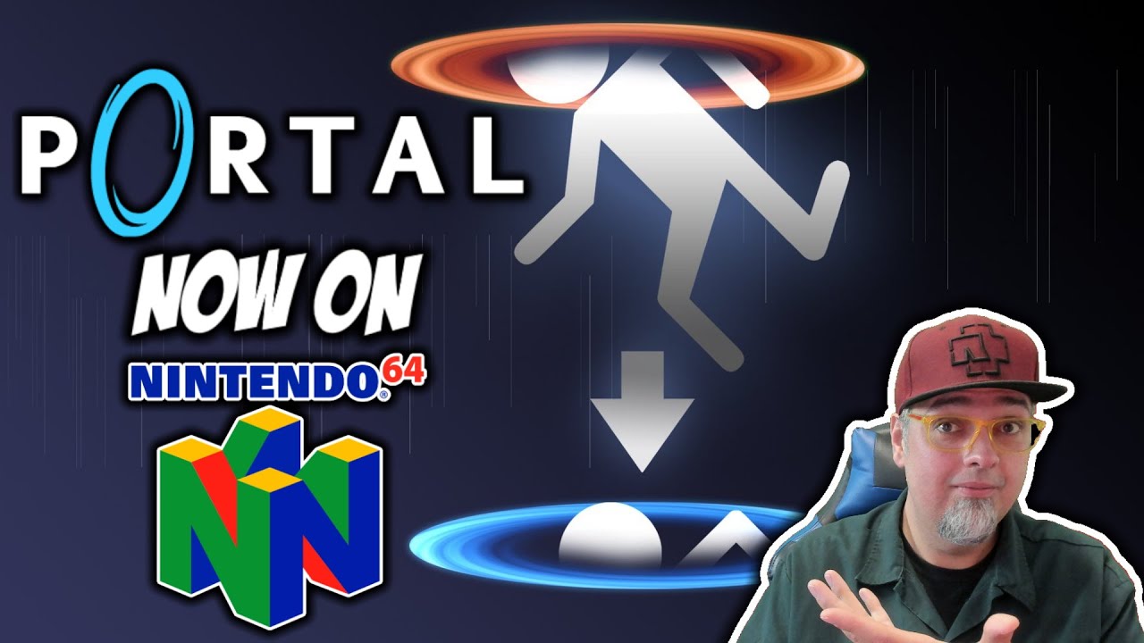 This Shouldn't Work! But It DOES! You Can NOW Play PORTAL On The N64!