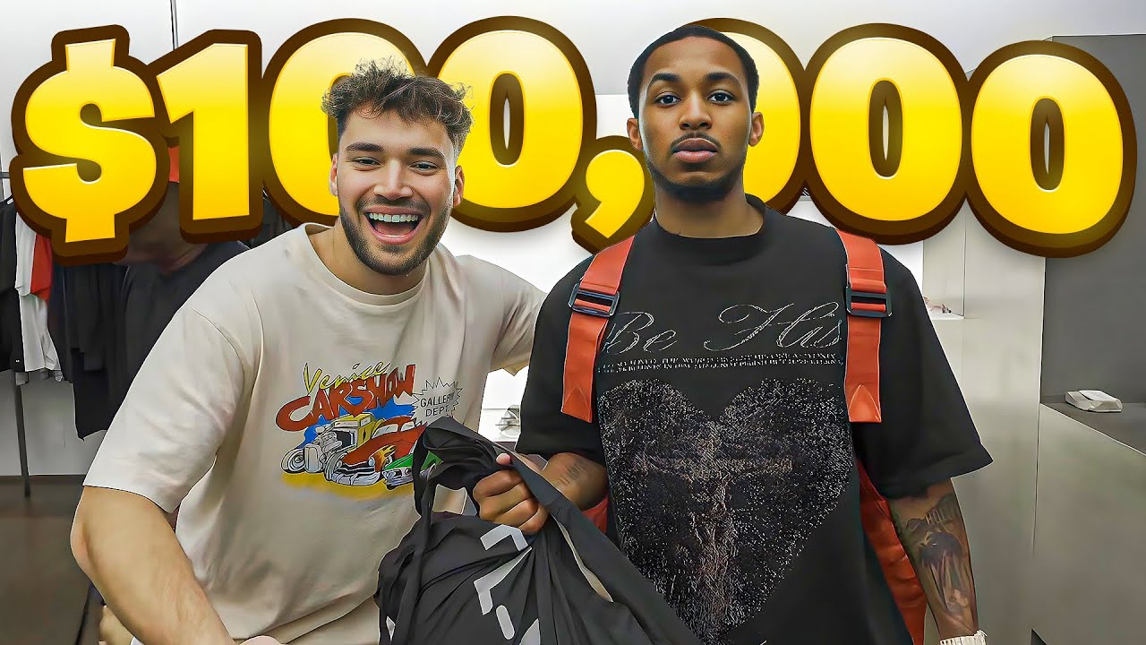 Adin Ross Takes DDG on a $100,000 SHOPPING SPREE!