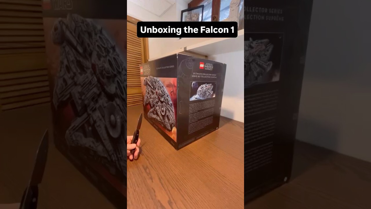 Lego Millenium Falcon Unboxing 1 