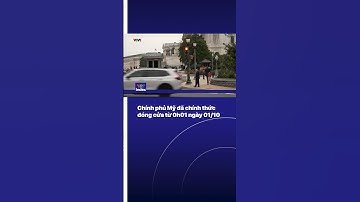 Chính phủ Mỹ chính thức đóng cửa từ 0h01 ngày 01/10 | VTVIndex