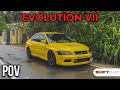 MITSUBISHI LANCER EVOLUTION VII POV DRIVE [4K]