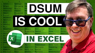 Excel - Discover the Power of DSUM: Building Smaller Criteria Ranges in Excel - Episode 1211.112