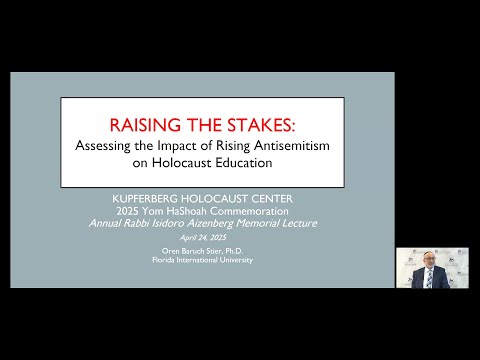 2025 Yom HaShoah Commemoration: Assessing the Impact of Rising Antisemitism on Holocaust Education