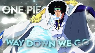 [4k] One Piece - Way Down We Go [Edit/AMV] Resimi