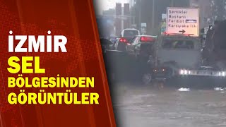 İzmirde Sağanak Yağış Cadde Ve Sokakları Sel Bastı A Haber A Haber