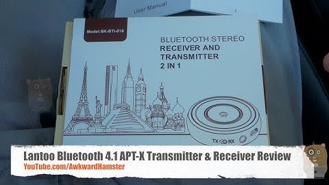 Lantoo Bluetooth 4.1 APT-X Transmitter & Receiver Review