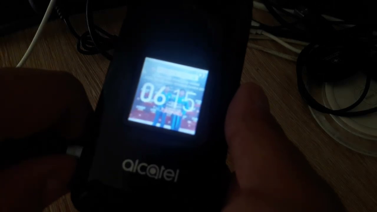 Alcatel Go Flip - Battery low