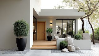 Inside a Modern Minimalist Oasis | Soft Light, Warm Wood & Natural Harmony screenshot 4