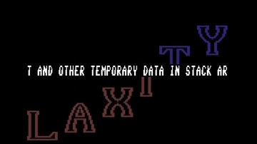 C64 Crack Intro: Laxity Intro #115 (Telemachus Tribute) by Laxity! 25 August 2022!