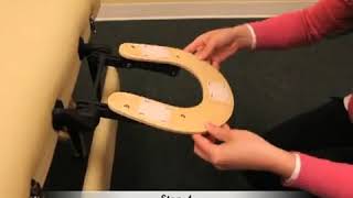 Master Massage Table Face Cradle and Armshelf Setup mov