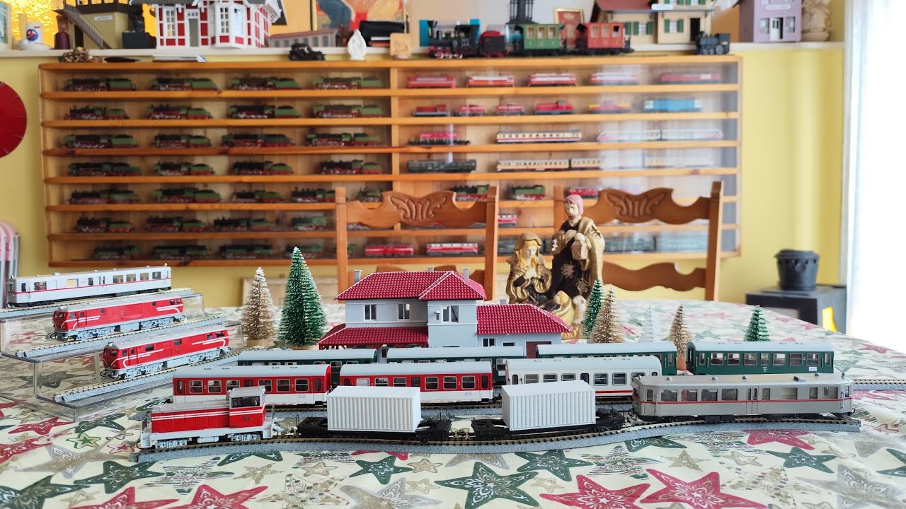 Tabor wąskotorowy bułgarski w skali H0e ŚWIĄTECZNIE 2025
