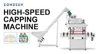 ZONESUN ZS-FXZ101 Automatic High Speed Capping Machine with