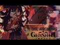 Sumeru's Character react to The Teyvat Archons || Genshin impact react