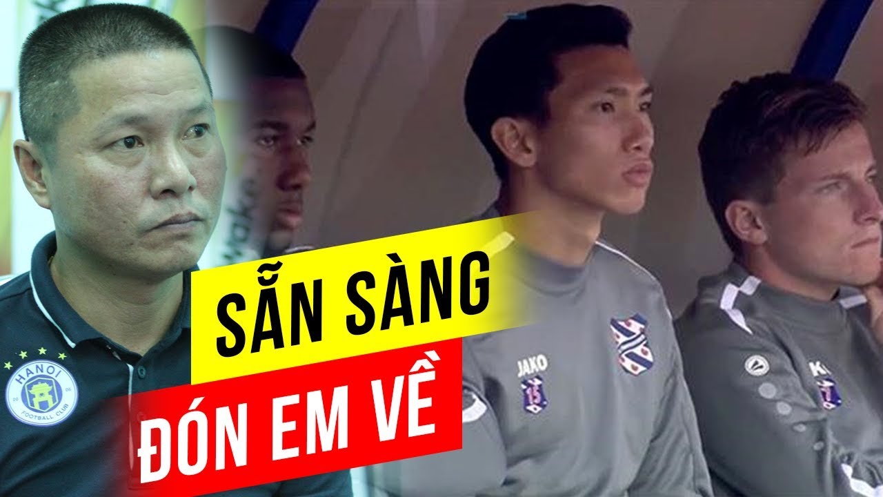 Hà Nội FC úp mở chuyện Văn Hậu rời Heerenven về nước - YouTube