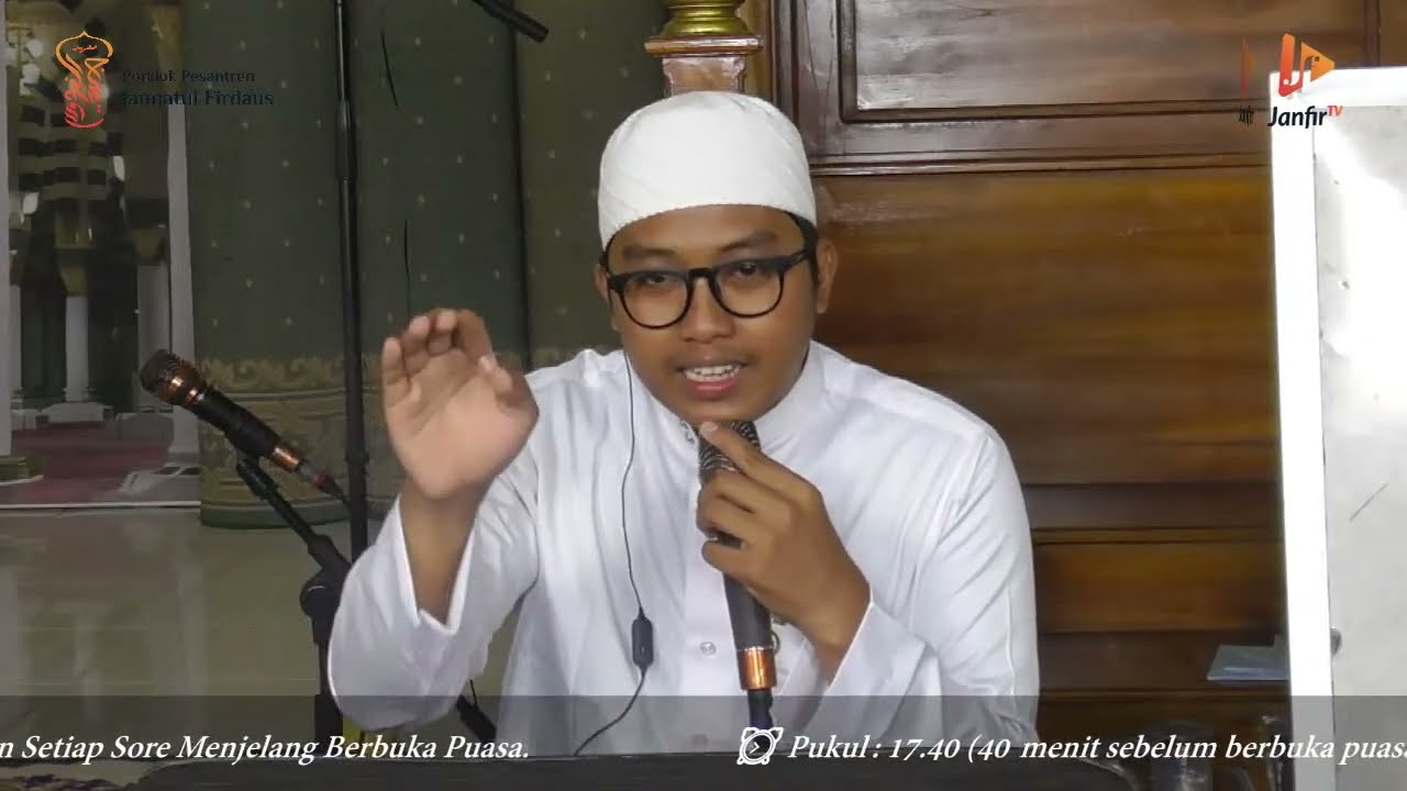 🔴 LIVE : RAUHAH RAMADHAN (FIQIH WANITA part 1) | UST BASYIR