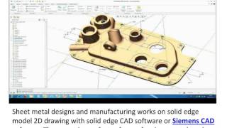 Product Design Services By Solid Edge CAD, CAM