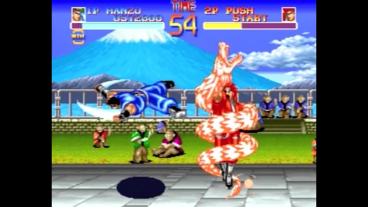 序盤紹介プレイ】ワールドヒーローズ (1992.7 AC) (PS2版) ハンゾウ