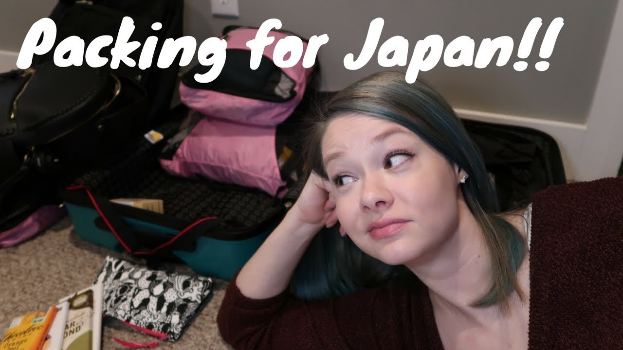 Packing For Japan!! 🌸⛩🇯🇵 YouTube