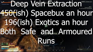 Icarus - Deep Vein Extraction Farm - 450 Spacebux and 196 Exotics an hour