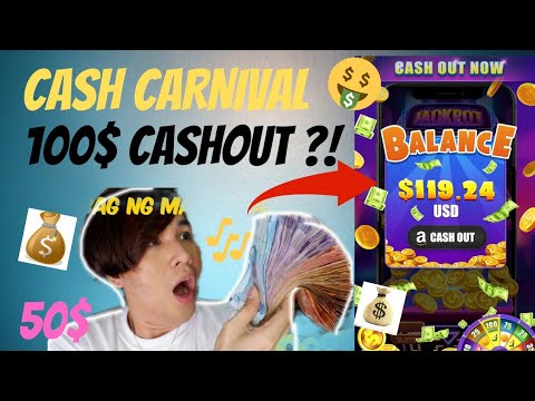 CASH CARNIVAL (EARN 100$) COIN PUSHER GAME