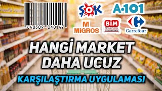 HANGİ MARKET DAHA UCUZ  KARŞILAŞTIRMA screenshot 3