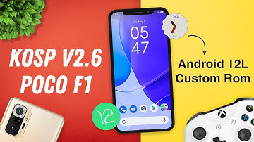 KOSP v2.6 Android 12L Custom Rom | Poco F1 | Install & Review | Features | Battery | Customisations