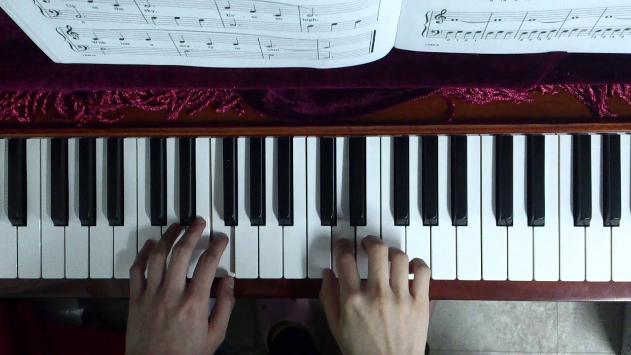 Michael AAron Piano Course Lessons Grade 1 P18 The Swing