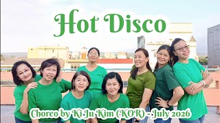 Hot Disco Line Dance // Choreo by Ki Ju Kim (KOR) - July 2026