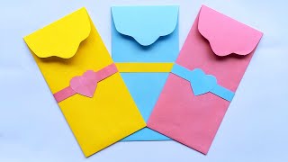 How To Make A Gift Card Envelope | Envelope Making Without Tape | Paper Craft Gift Cards