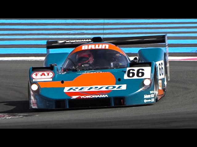 1991 Brun C91 Group C Car: Warm Up, Accelerations & Judd EV 3.5L