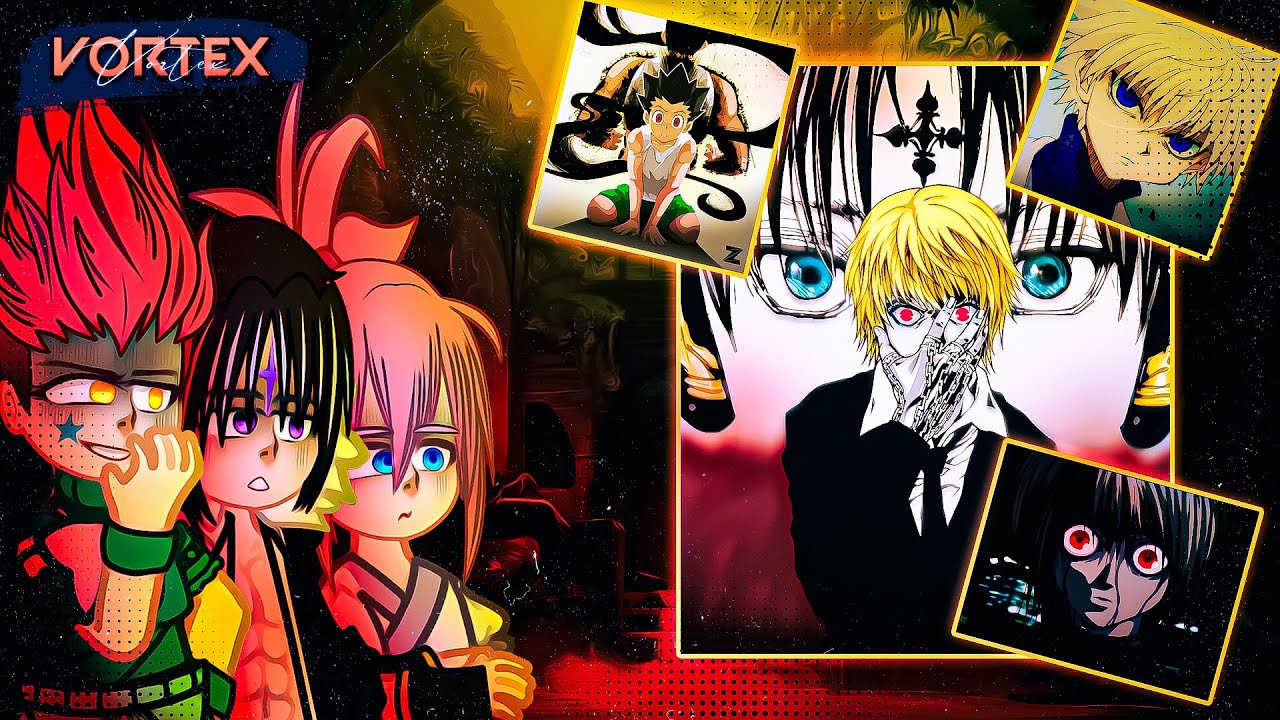 Phantom Troupe React to Future/ Kurapika, Killua, Gon | Gacha React 🇧🇷/🇺🇸