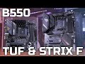 Asus B550 STRIX F & TUF PLUS Review - TechteamGB