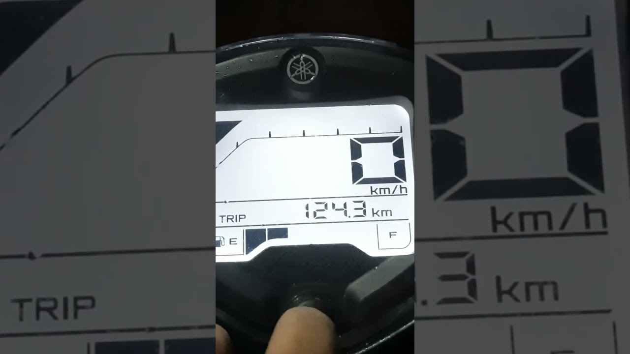 Yamaha Fascino Full LED Meter console 