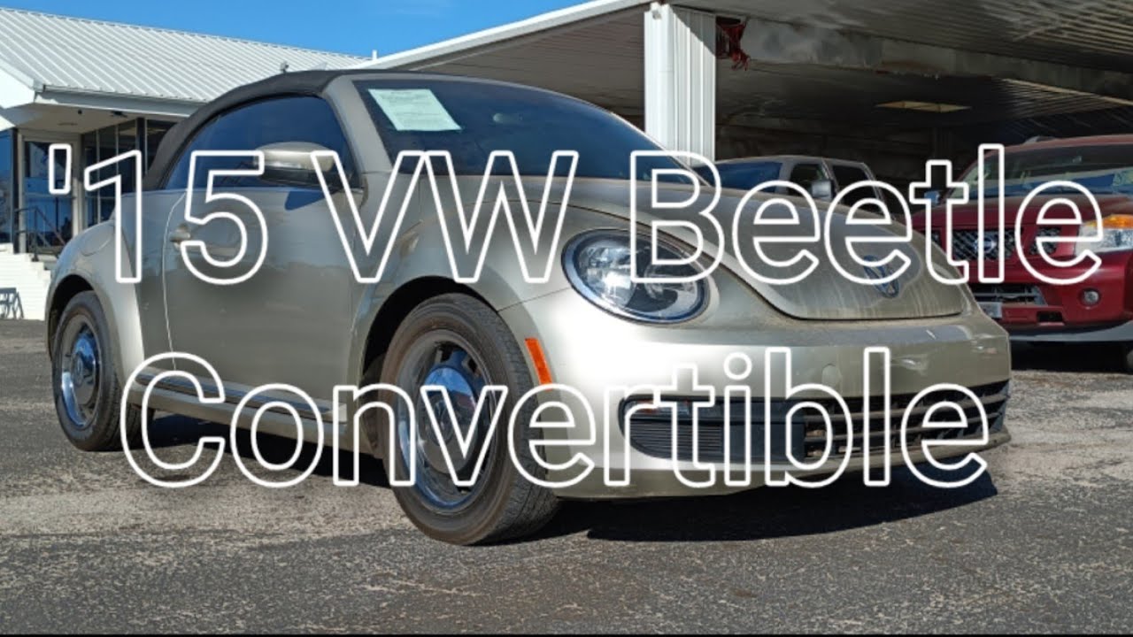 15 VW Beetle Convertible For Sale in Altus Used Cars in Altus
