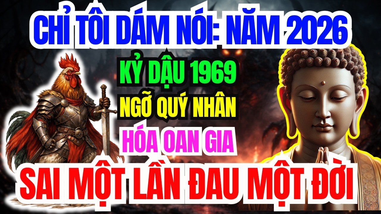 Chấn Động Năm 2026: Kỷ Dậu 1969 Ngỡ Quý Nhân Hóa Oan Nghiệp Sai Một Bước Trả Giá Cả Đời